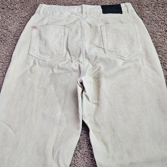 BDG Urban Outfitters Courduroy Pants Womens 29 Cream High Rise Mom Cotton Bottom - Picture 4 of 9